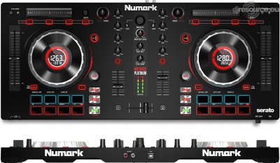 Numark MIXTRACK PLATINUM Controller MIDI