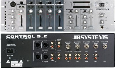 table mixage jb system club 7 usb