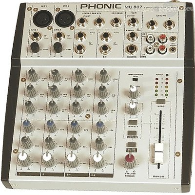 Phonic MU802 Mixer