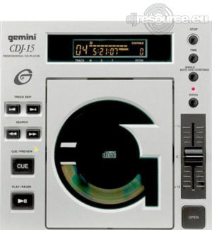 Gemini CDJ-15 Player Tabletop