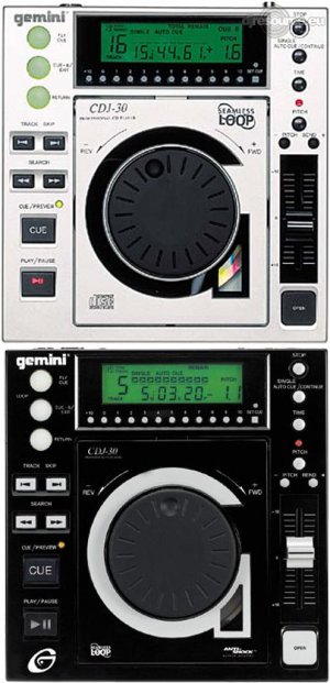 Gemini CDJ-30 GEMINI Player Tabletop