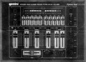 Gemini MX-9990 Mixer
