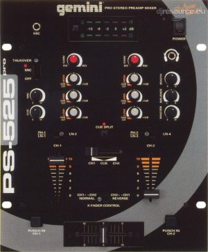 Gemini PS-525 PRO  Mixer