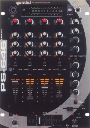 Gemini PS-646 PRO 2 Mixer