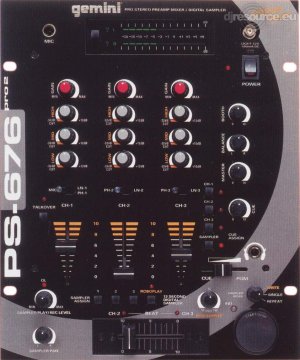 Gemini PS-676 PRO 2 Mixer