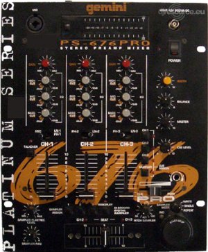 Gemini PS-676 PRO Mixer