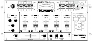 Numark DM 1235 Mixer