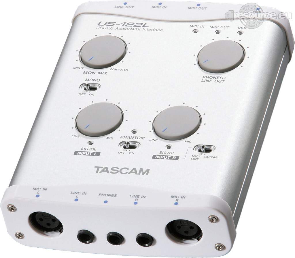 Tascam us 122 software