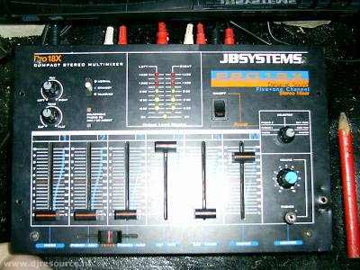 JB Systems Pro-18X mixer