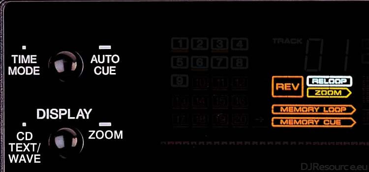 Pioneer CDJ-1000 Indicators