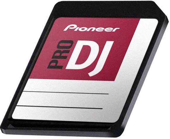 Pioneer CDJ-1000 Multi Media Card