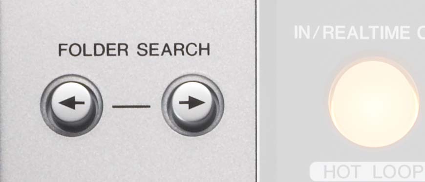 Pioneer CDJ-200 MP3 Folder Search