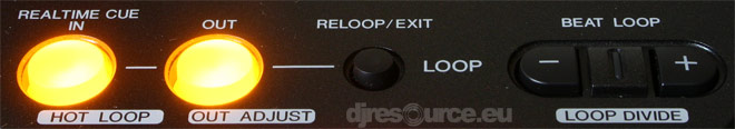 Pioneer CDJ-400 Loop and Auto Loop Section