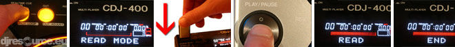 Pioneer CDJ-400 read Memo Points from USB device