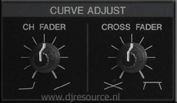Pioneer DJM-1000 Fader and Cross Fader Adjust