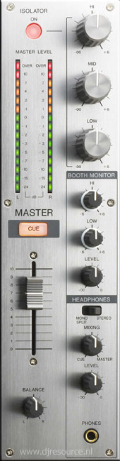 Pioneer DJM-1000 Master Section
