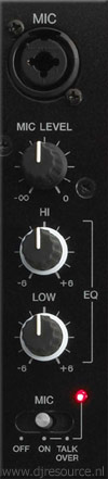 Pioneer DJM-1000 Microphone Section