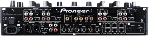 Click to ENLARGE ! Pioneer DJM-2000 Backside