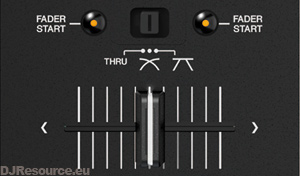 Pioneer DJM-350 Cross Fader and Fader Start