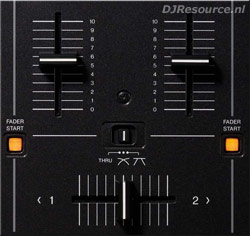 Pioneer DJM-400 Fader Panel