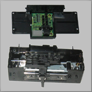 Pioneer DJM-707 Crossfader Inside View