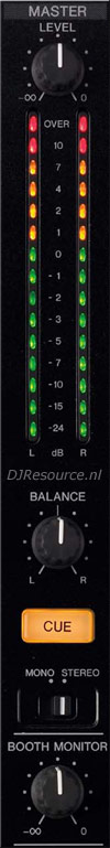 Pioneer DJM-800 Master Section