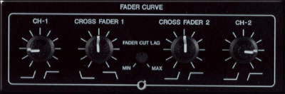 Pioneer DJM-707 Fader Curve Control