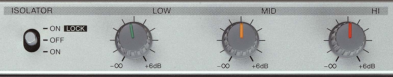 Pioneer EFX-500 Equalizer Section