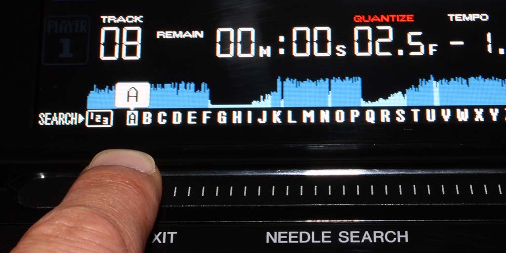 Pioneer DJ CDJ-2000 Search Strip