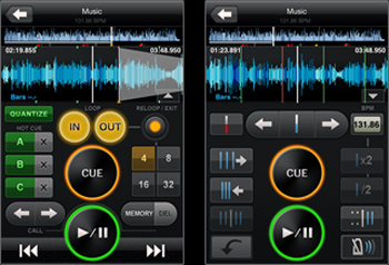 Rekordbox Mobile App screenshots