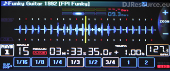 Pioneer CDJ-2000nxs in Slip Mode