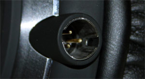 Pioneer HDJ-2000 mini XLR 3p connector for cord