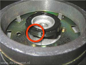 Technics SL1200MK2 Platter inside centre