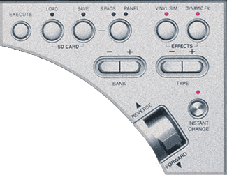 Technics SL-DZ1200 Control Area